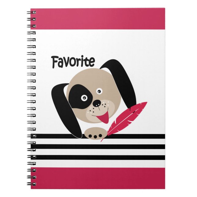 Favorite puppy notebook (Front)
