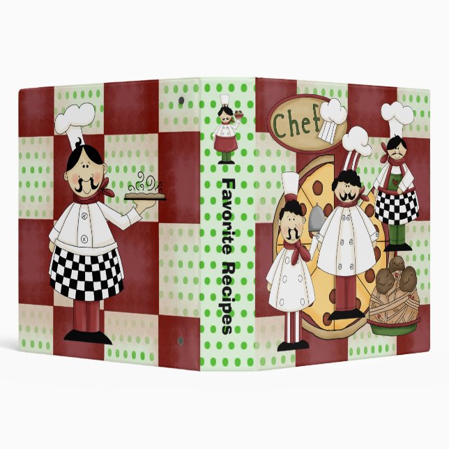 Favorite Recipes Avery Binder (Background)