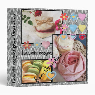 Favorite recipes from grandma 3 ring binder