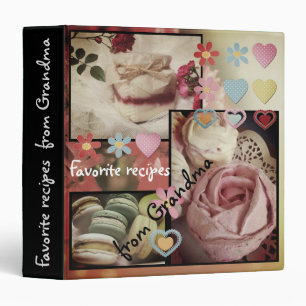 Favorite recipes from grandma 3 ring binder