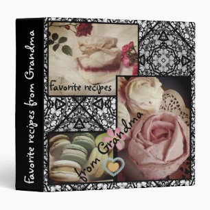 Favorite recipes from grandma 3 ring binder