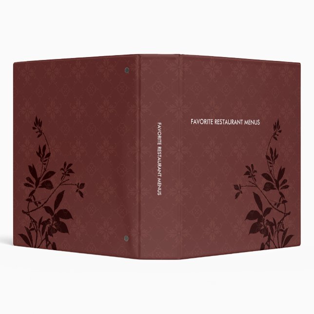 Favorite Restaurants Binder (Background)