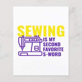 Favorite Sewing Flyer