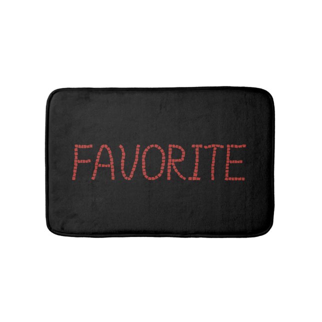 Favorite Small Bath Mat (Front)