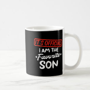 Favorite Son Funny Family Men Boys Kids Youth Teen Coffee Mug