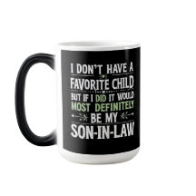 Favorite Son-in-Law Appreciation –Funny for Family