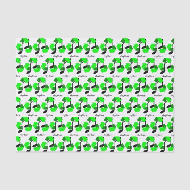 Favorite Song Rhythm Tissue Paper (Front)