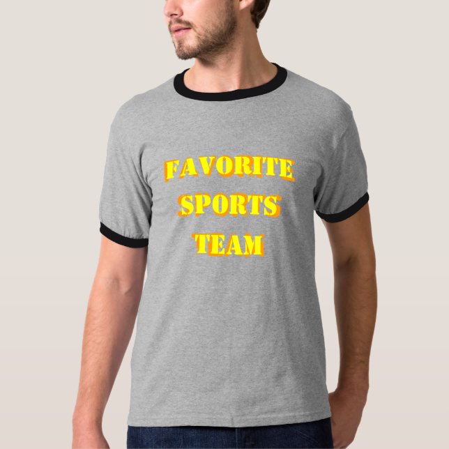 Favorite Sports Team Shirt (Front)