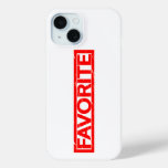 Favorite Stamp iPhone 15 Case