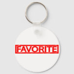 Favorite Stamp Keychain