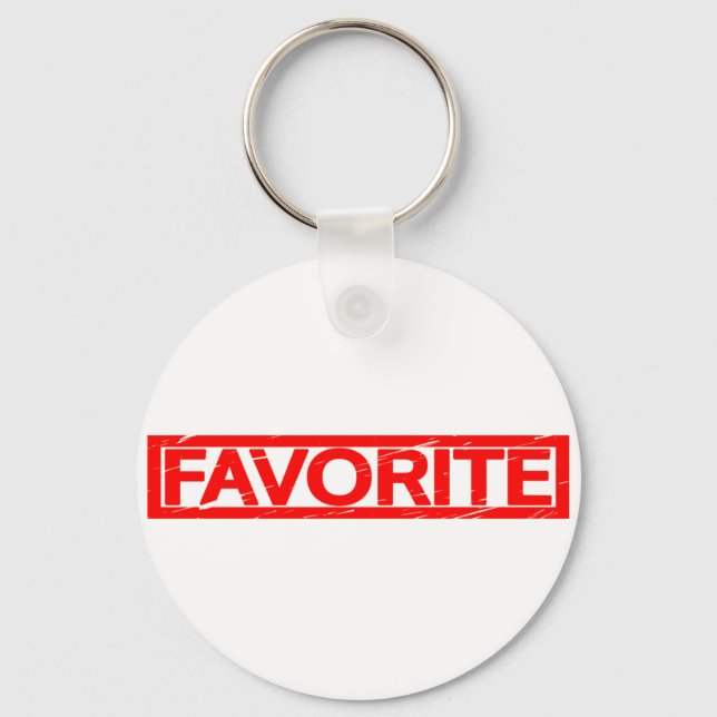 Favorite Stamp Keychain (Front)