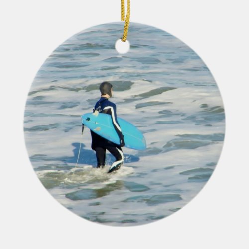 FAVORITE SURFERS CERAMIC ORNAMENT