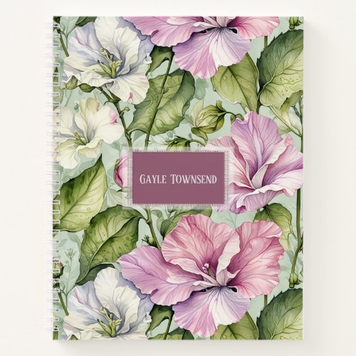 Favorite Sweet Peas Hardcover Notebook