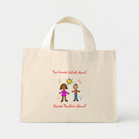 Favorite Teacher / School Tote Bag