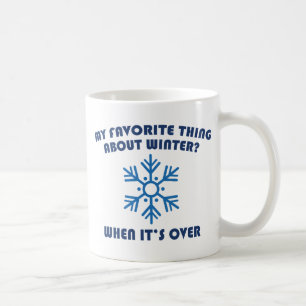 Favorite Thing About Winter Coffee Mug