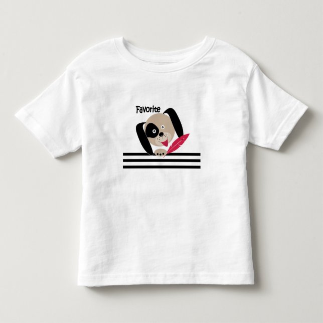 Favorite . toddler t-shirt (Front)