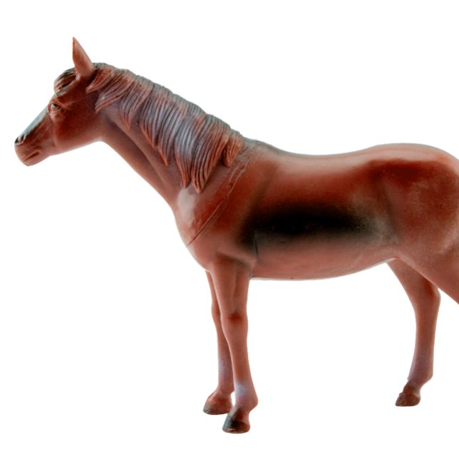 Favorite Toy Horse Throw Pillow (Creator Uploaded)