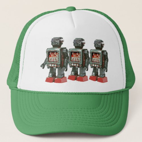Favorite Toy Robot w Canons Trucker Hat