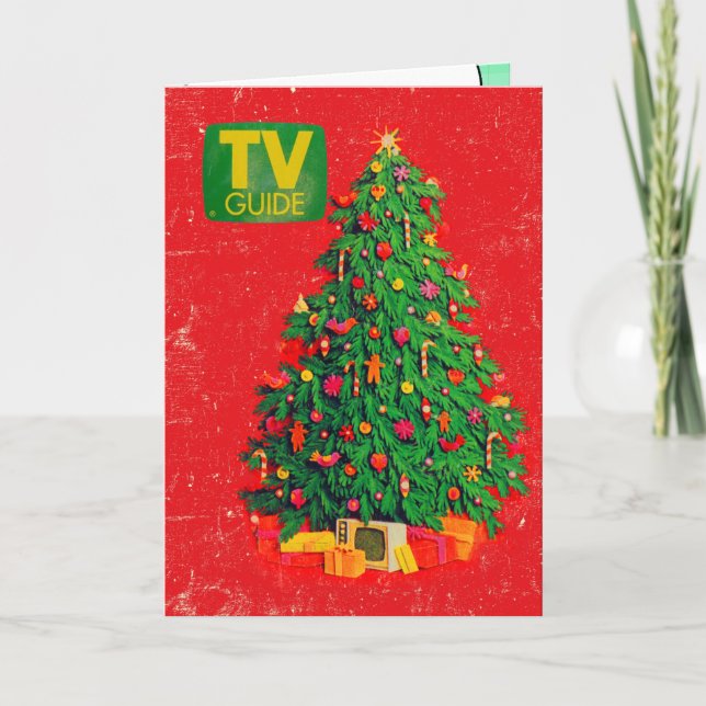 Favorite TV Christmas Shows Card (Front)