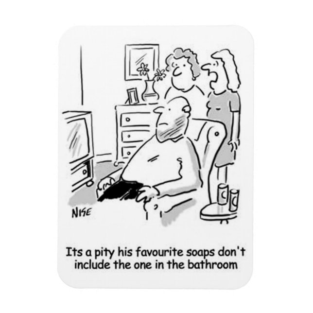 Favorite TV Soaps Magnet (Vertical)