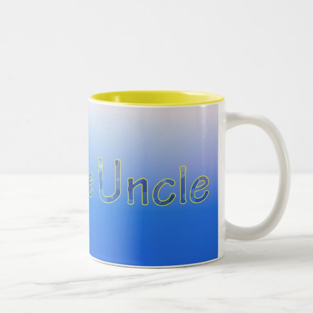 Favorite Uncle Two-Tone Coffee Mug (Right)