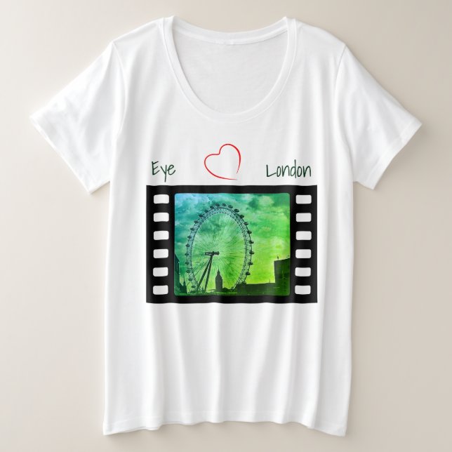 Favorite Vacation Touring London Plus Size T-Shirt (Design Front)