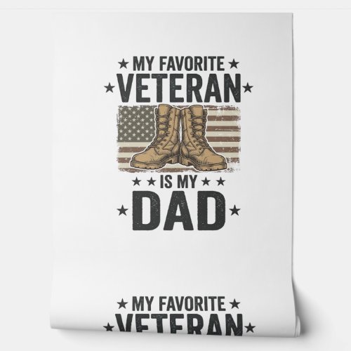Favorite Veteran Dad Patriotic Combat Boots Shirt  Wallpaper