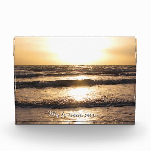 Favorite View Custom Photo and Text (Front)