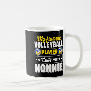 Favorite volleyball player calls nonnie mother's coffee mug
