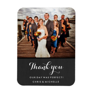 Favorite Wedding Photo Thank You Magnet