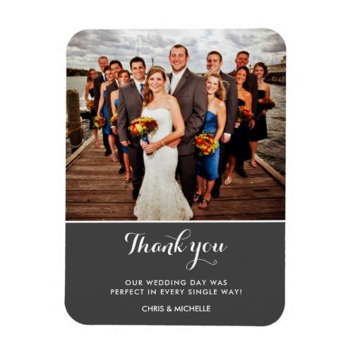 Favorite Wedding Photo Thank You Magnet