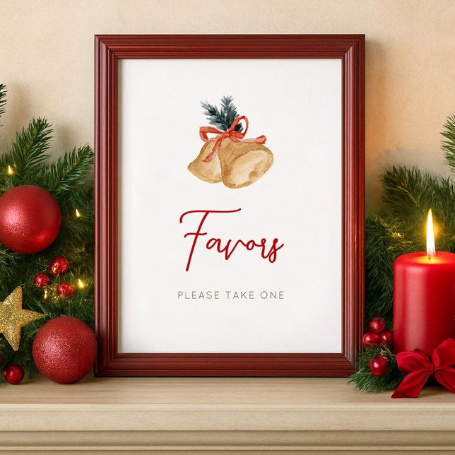 Favors Christmas Party Sign (Creator Uploaded)