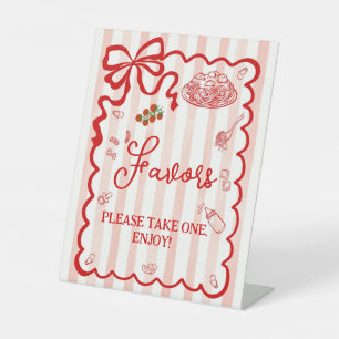 Favors Ciao Baby Baby Shower Pedestal Sign