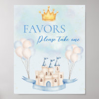 Favors FairyTale Prince Castle Crown Balloon Party