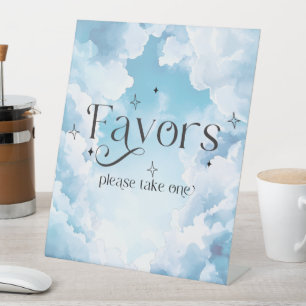 Favors Heaven Sent Baby Shower Pedestal Sign
