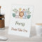 Favors Sign Boy Baby Shower Jungle Safari