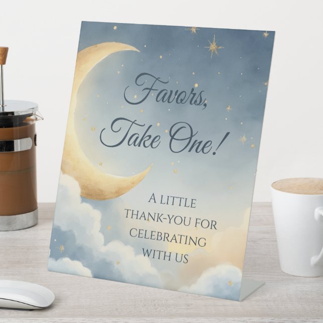 Favors, Take One! Baby Shower Table Sign  (In SItu)