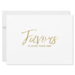 "Favors"