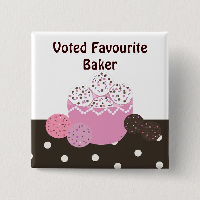 Favourite Baker Button (Front)