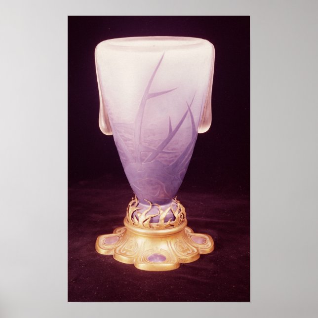 Favrile vase with ormolu base poster (Front)