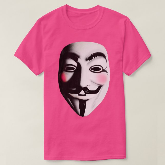 Fawkes Mask T-Shirt (Design Front)