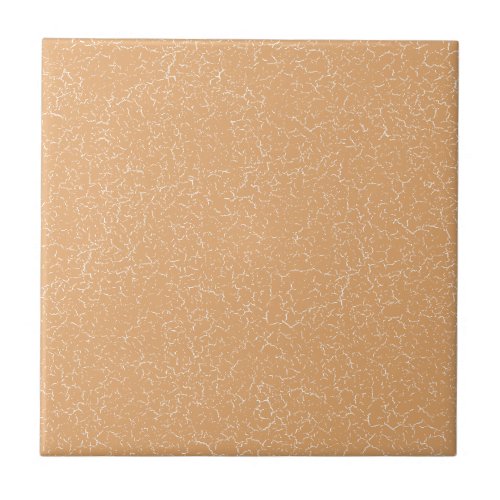 Fawn Beige Tan Brown Crackle Glaze Solid Color Ceramic Tile