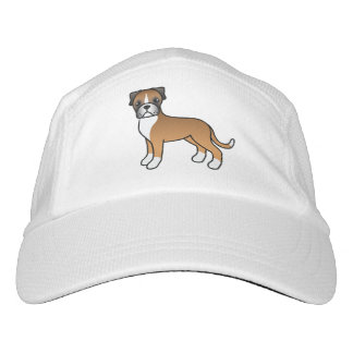 Fawn Boxer Cute Cartoon Dog Hat