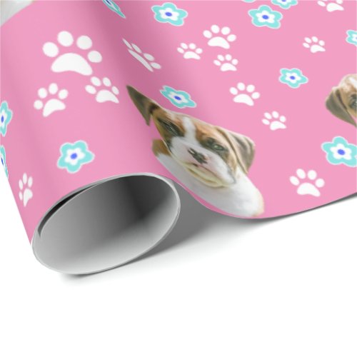 Fawn Boxer Dog Wrapping Paper
