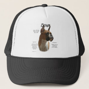 Fawn Boxer History Trucker Hat
