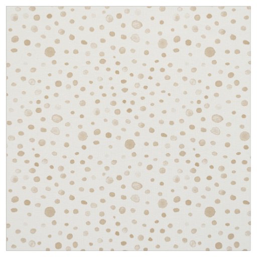 Fawn Confetti Watercolor Dots Fabric