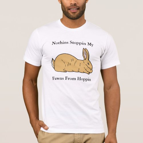 Fawn Flemish Giant Rabbit Shirt