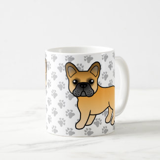 Fawn French Bulldog Cute Cartoon Dog Coffee Mug