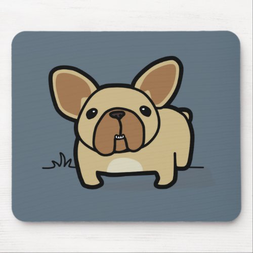 Fawn Frenchie Mouse Pad