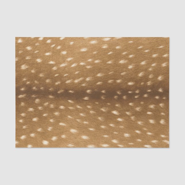 Fawn Fur Baby Deer Skin Tissue Paper (Front)